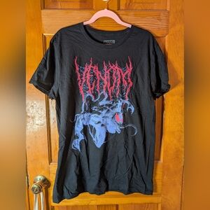 Lootwear - Marvel Venom Black and Red Graphic Tee